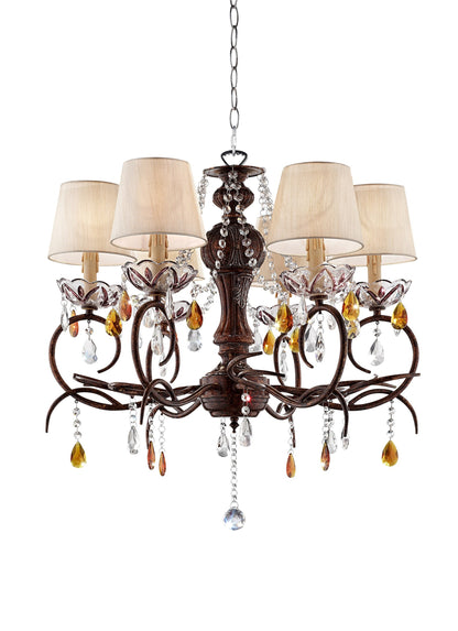 Burnished Bronze Hanging Ceiling Lamp