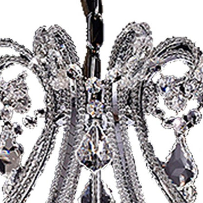 Candle Style Empire 8 Light Glass Ceiling Light