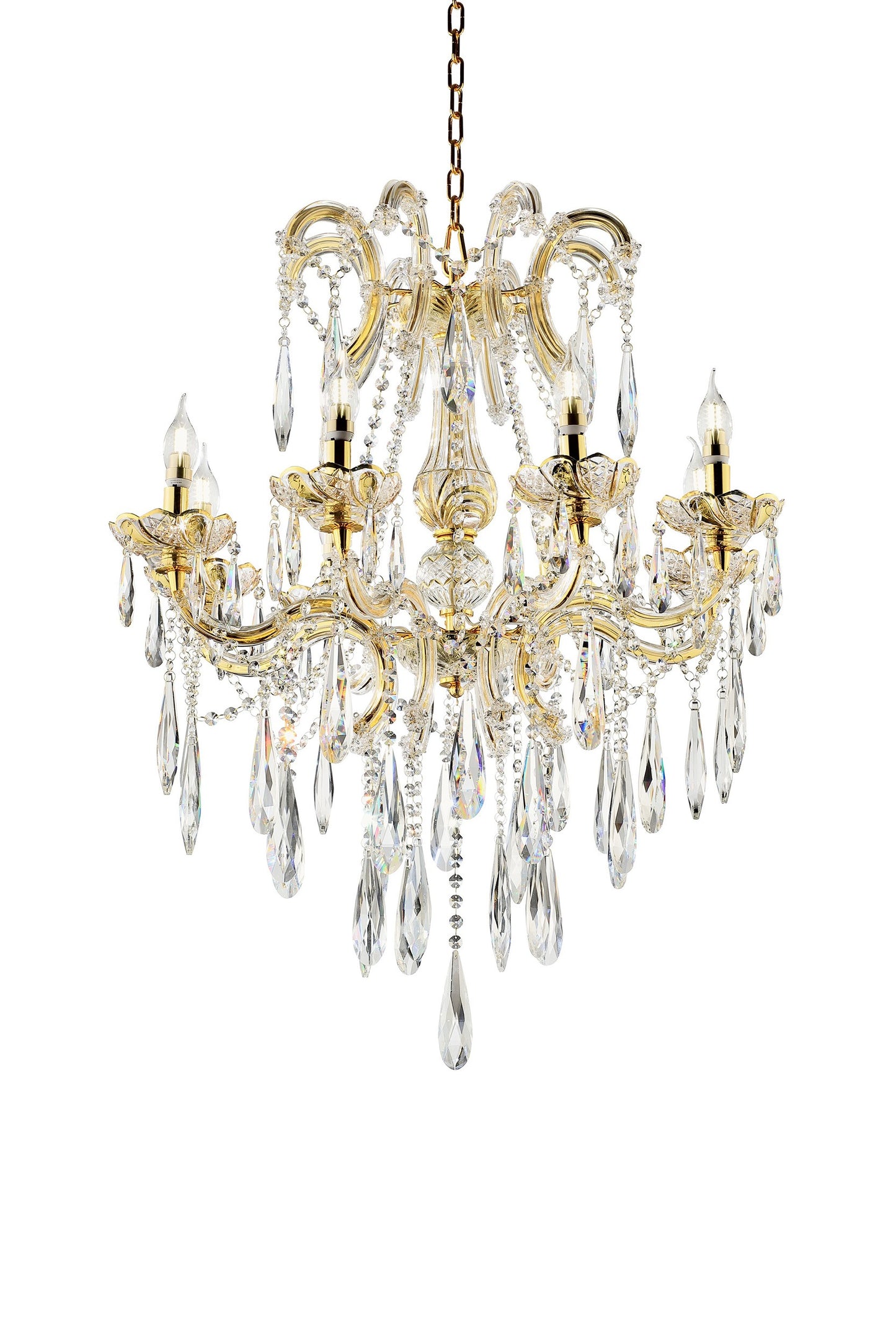Candle Style Empire Glass Ceiling Light