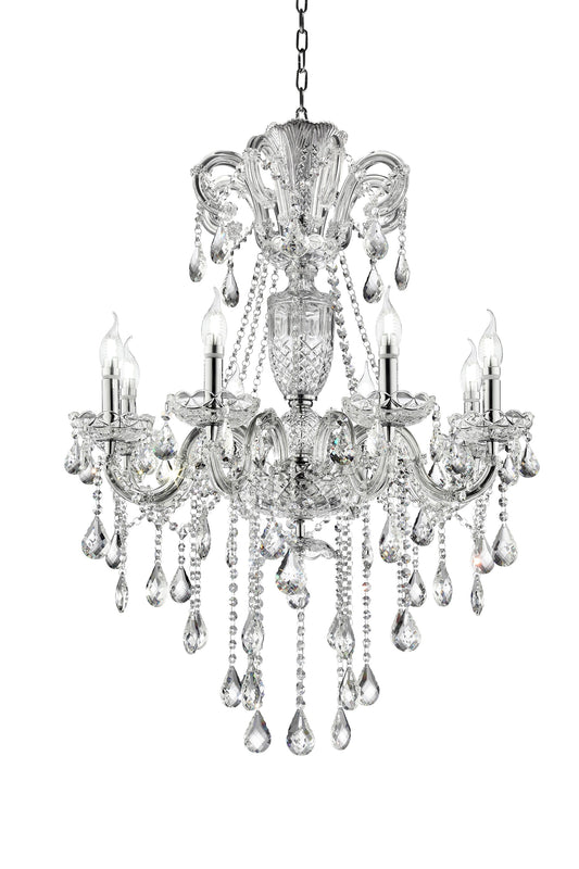 Candle Style Empire Glass Ceiling Light