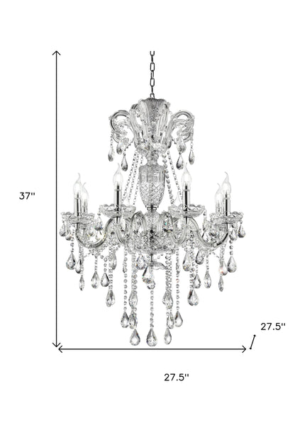 Candle Style Empire Glass Ceiling Light