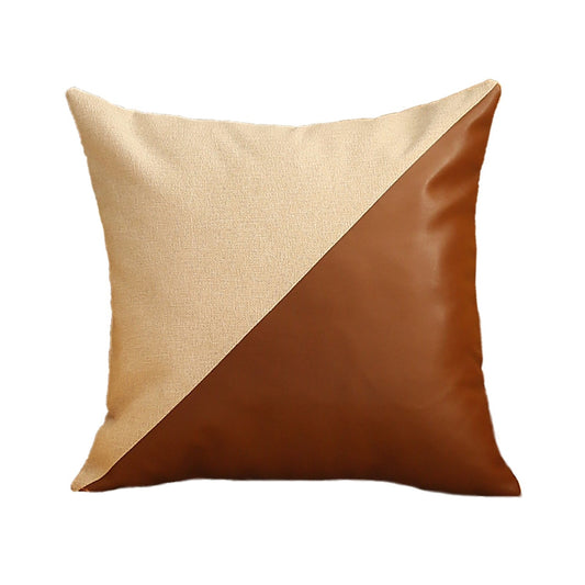 Brown & Ivory Pillow