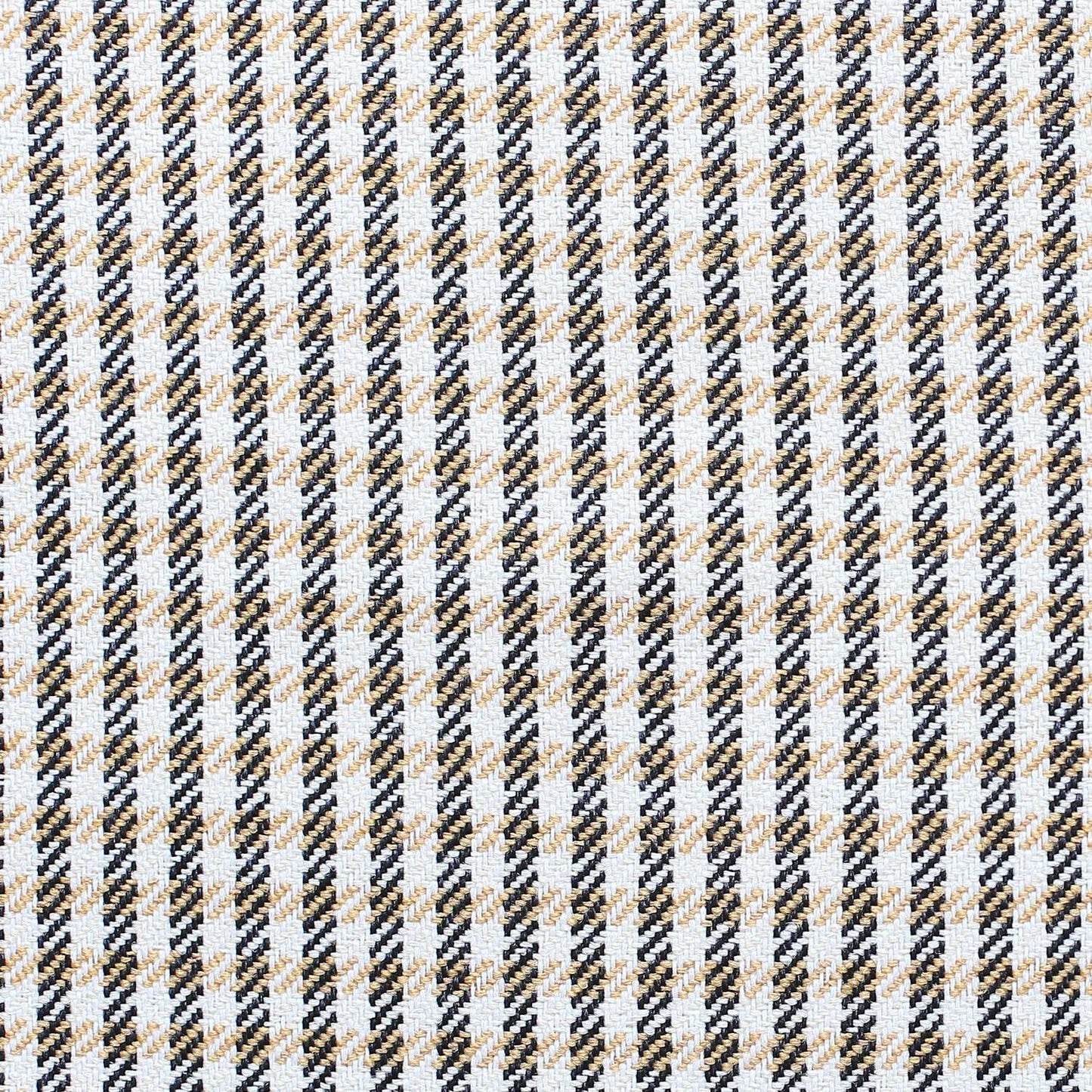 Brown Houndstooth Handmade Pillow