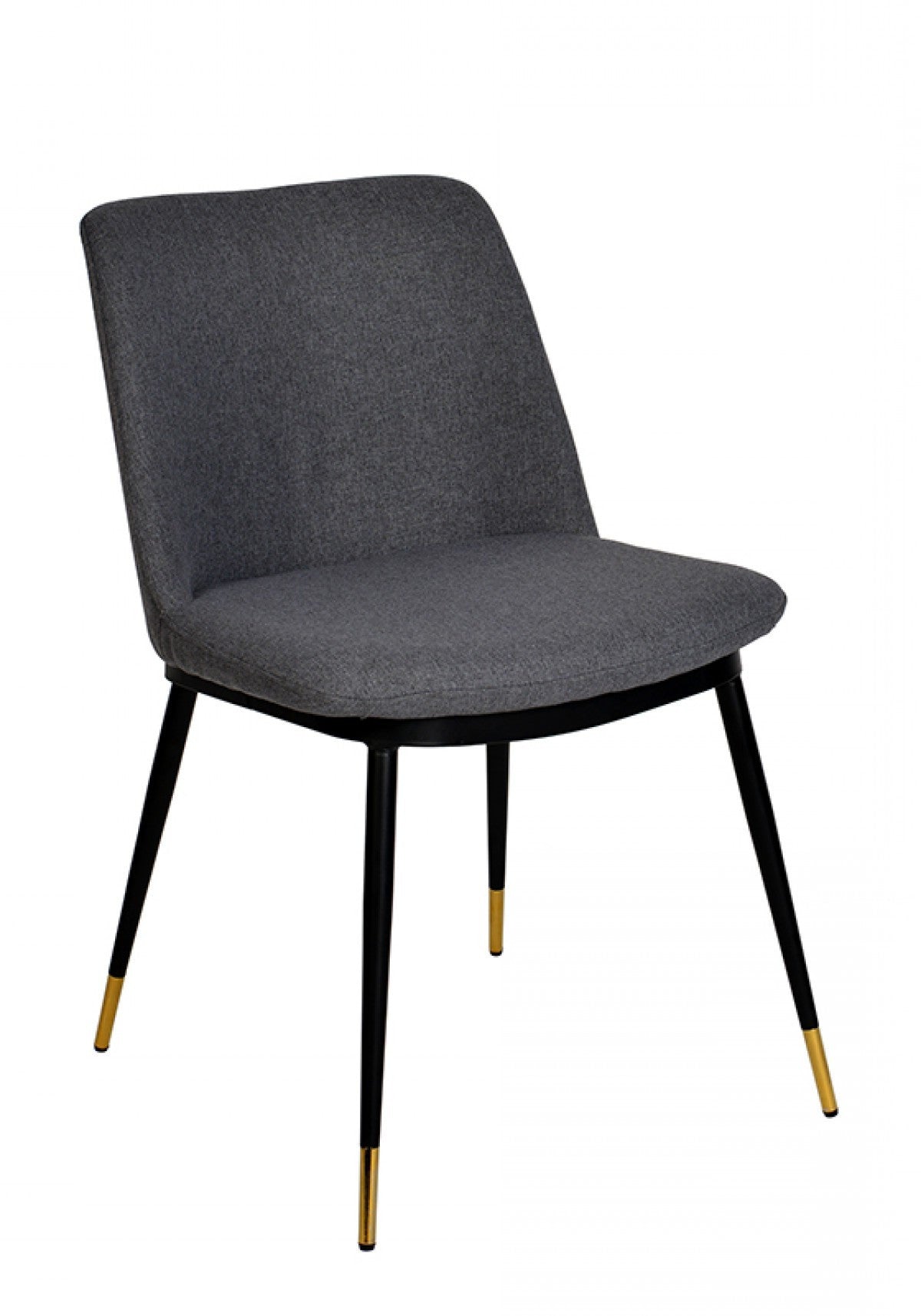 Gray Black Dining Chairs - Set of 2
