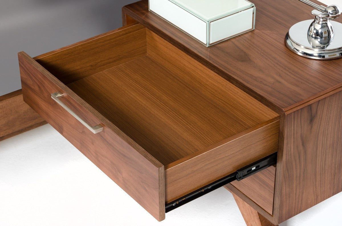 Clancy Solid Wood 2 Drawer Nightstand