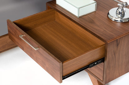 Clancy Solid Wood 2 Drawer Nightstand