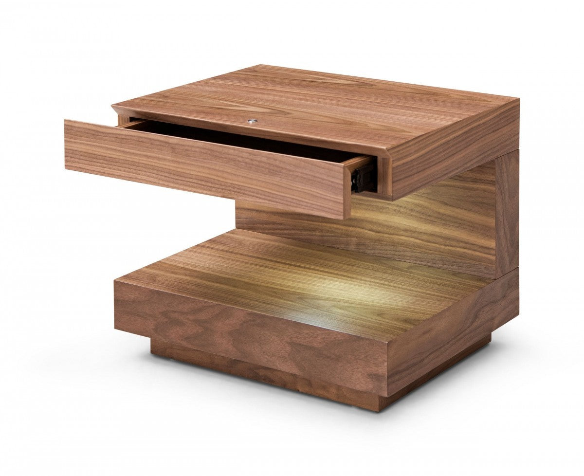 Cisi Walnut Nightstand