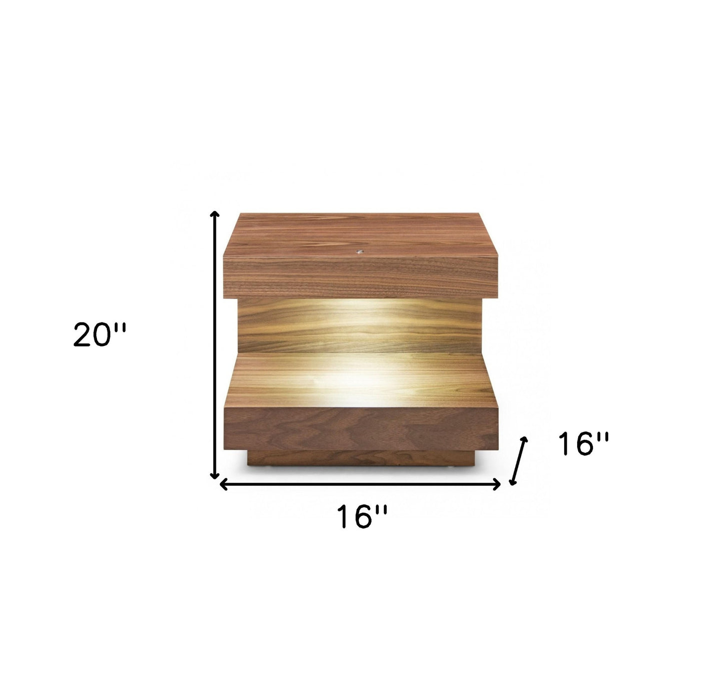Cisi Walnut Nightstand