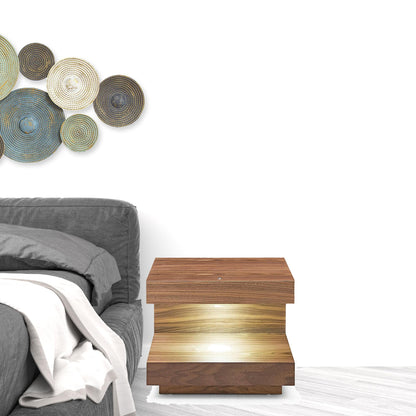 Cisi Walnut Nightstand