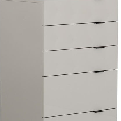 Antique White Solid Wood 3-Drawer Dresser