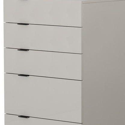 Antique White Solid Wood 3-Drawer Dresser