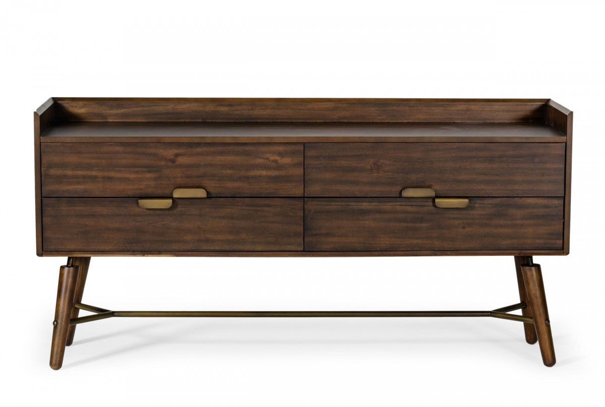 Gray 6-Drawer Double Dresser