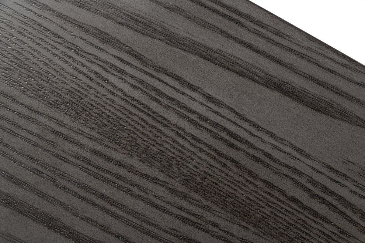 Walnut And Grey Faux Marble Wood 6-Drawer Double Dresser