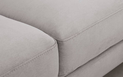 Gray L Shaped 2 Piece Sectional