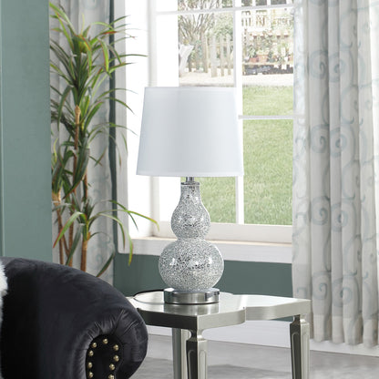 White Table Lamp w/ Shade