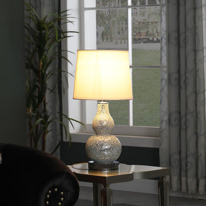 White Table Lamp w/ Shade