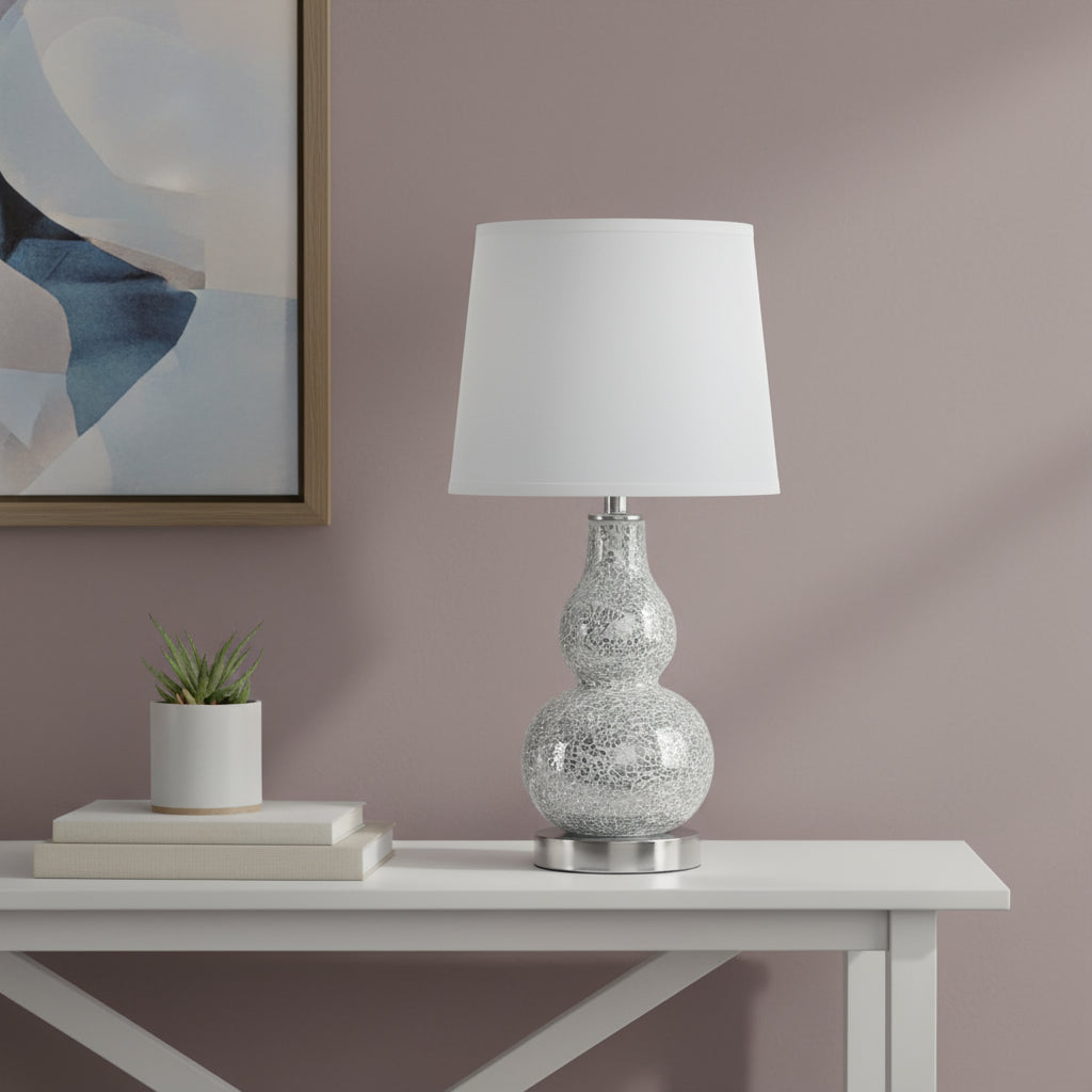 White Table Lamp w/ Shade