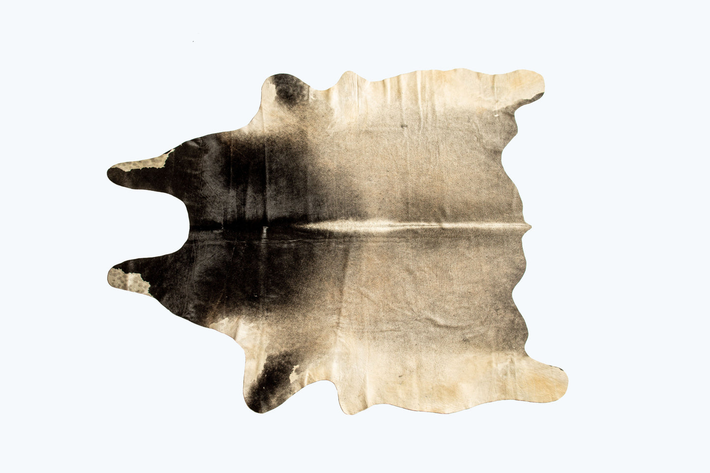 5 x 7 Grey Normande Cowhide Ombre Cowhide Handmade Rug