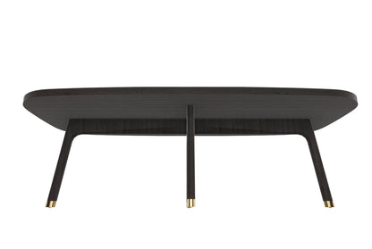 Mod Scandi Black Wood Coffee Table