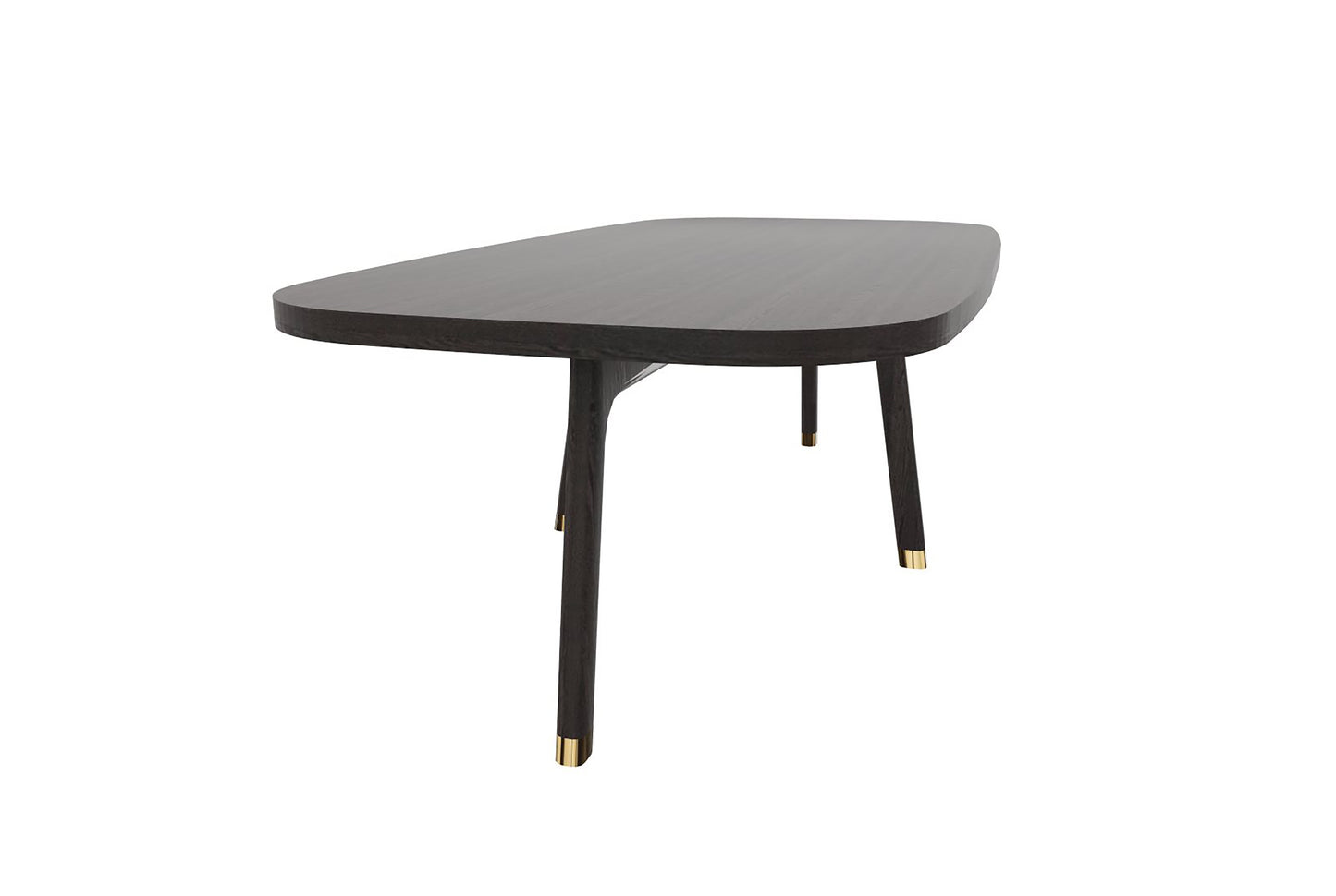 Mod Scandi Black Wood Coffee Table