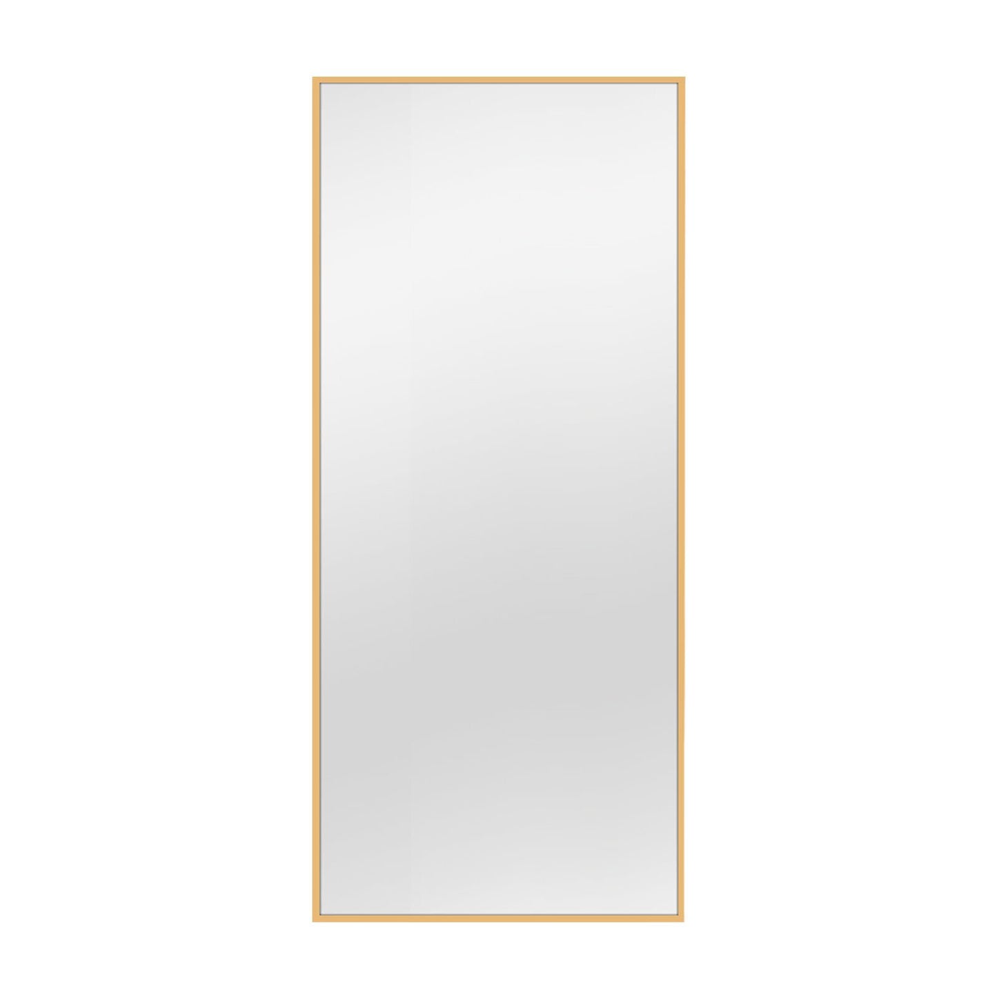 Gold Metal Framed Bathroom Vanity Mirror