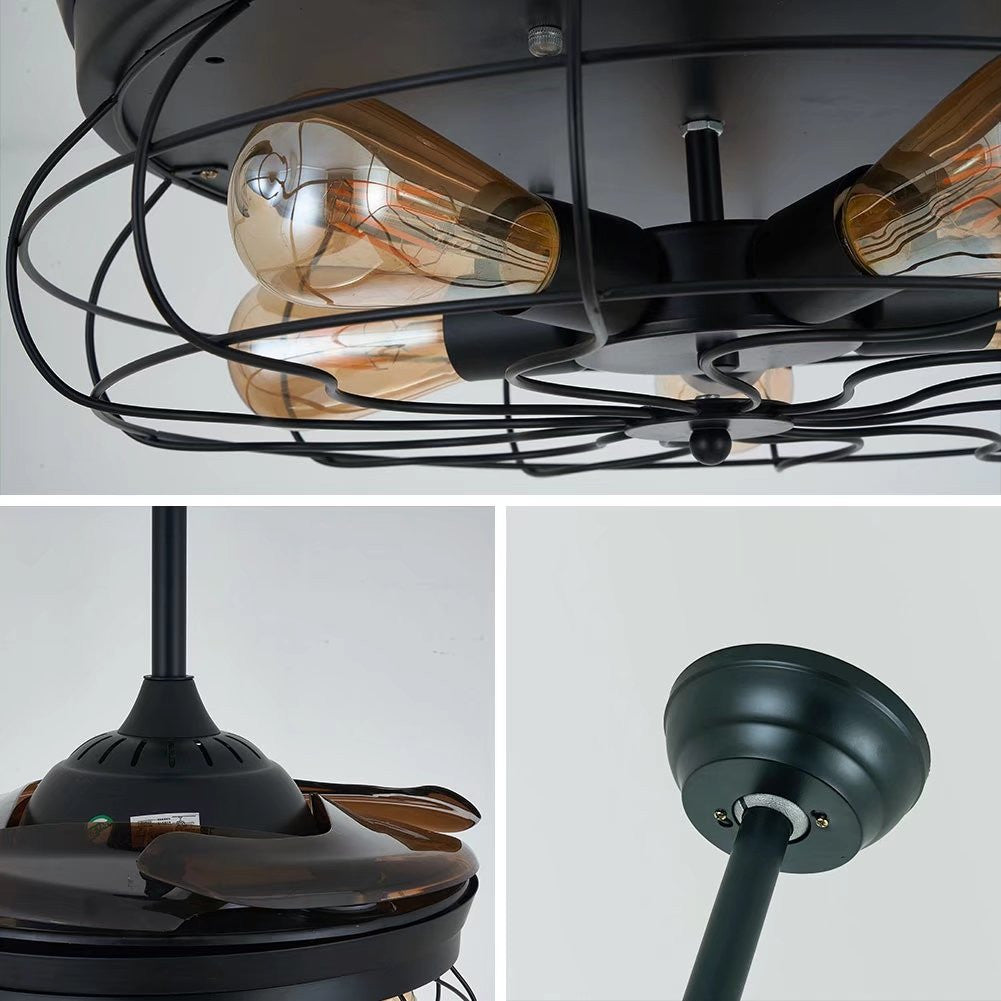 Industrial Caged Ceiling Fan