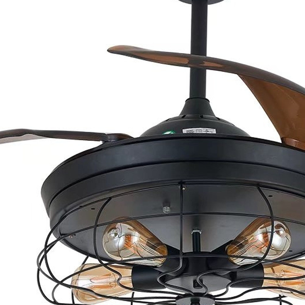 Industrial Caged Ceiling Fan