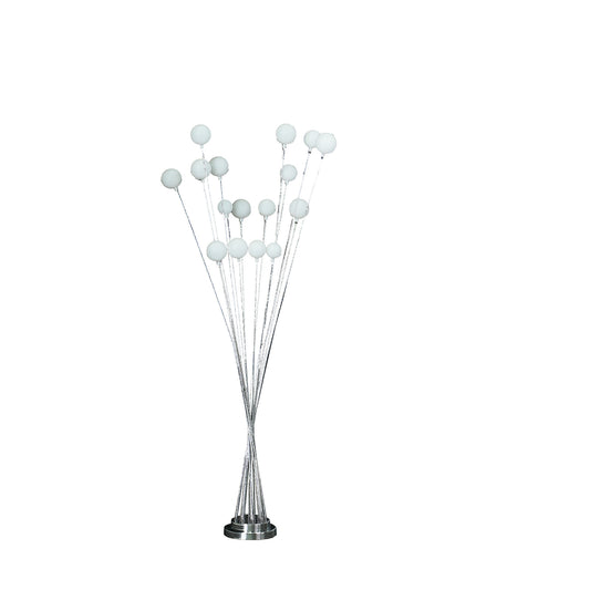 Chrome Multi-Light Floor Lamp