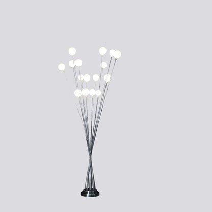 Chrome Multi-Light Floor Lamp