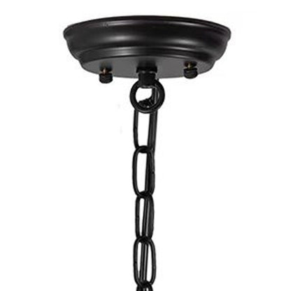 Brown Retro & Wood Pendant Light