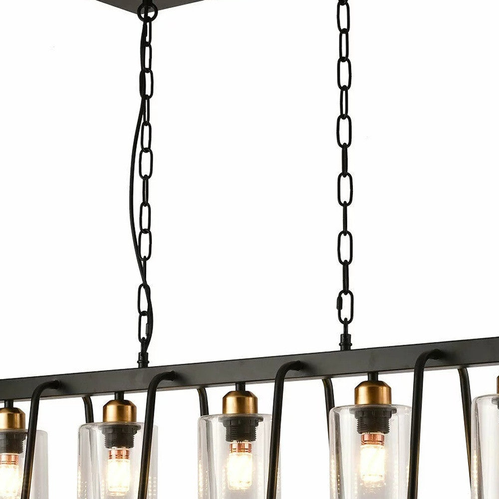 Shaded 5 Light Ceiling Light