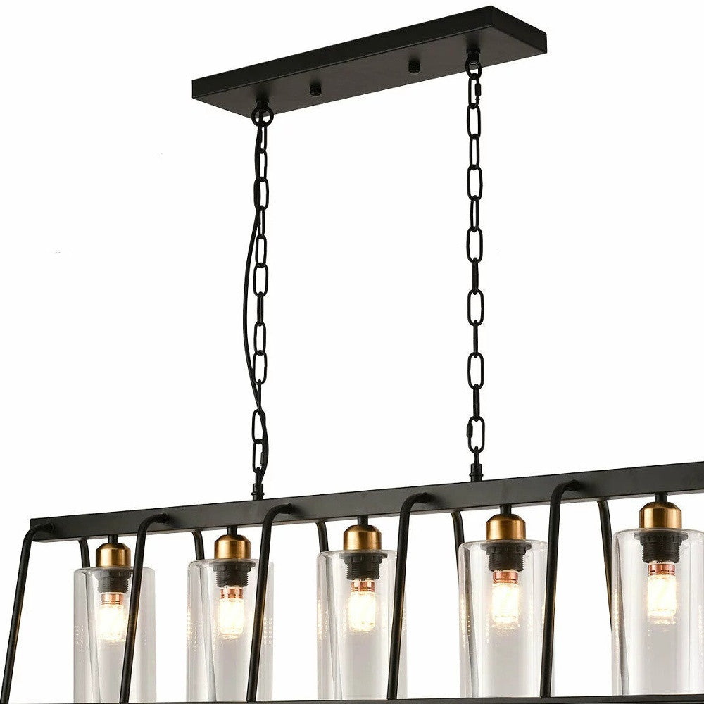 Shaded 5 Light Ceiling Light
