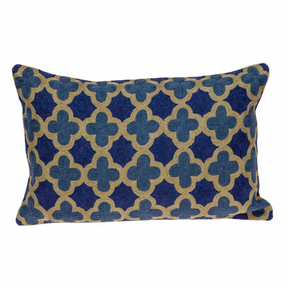 Blue Cotton Pillow