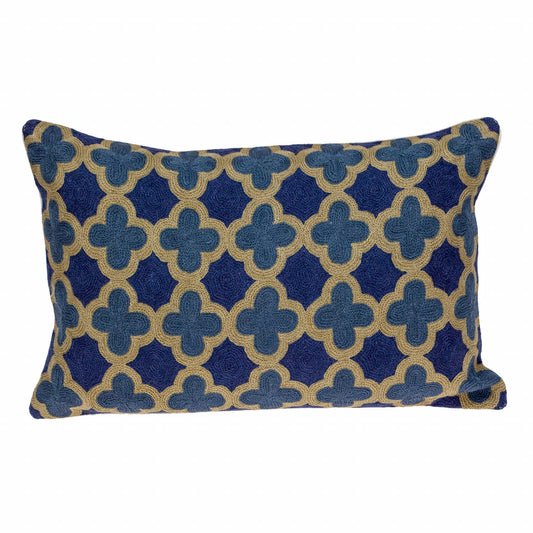 Blue Cotton Pillow