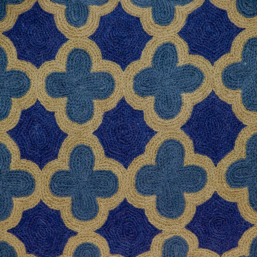Blue Cotton Pillow