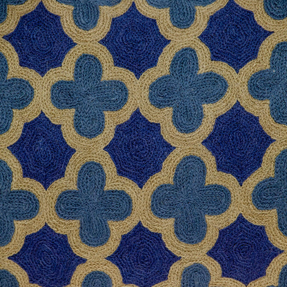 Blue Cotton Pillow