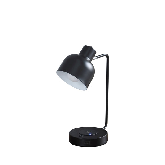 Black Desk Table Lamp w/ Shade
