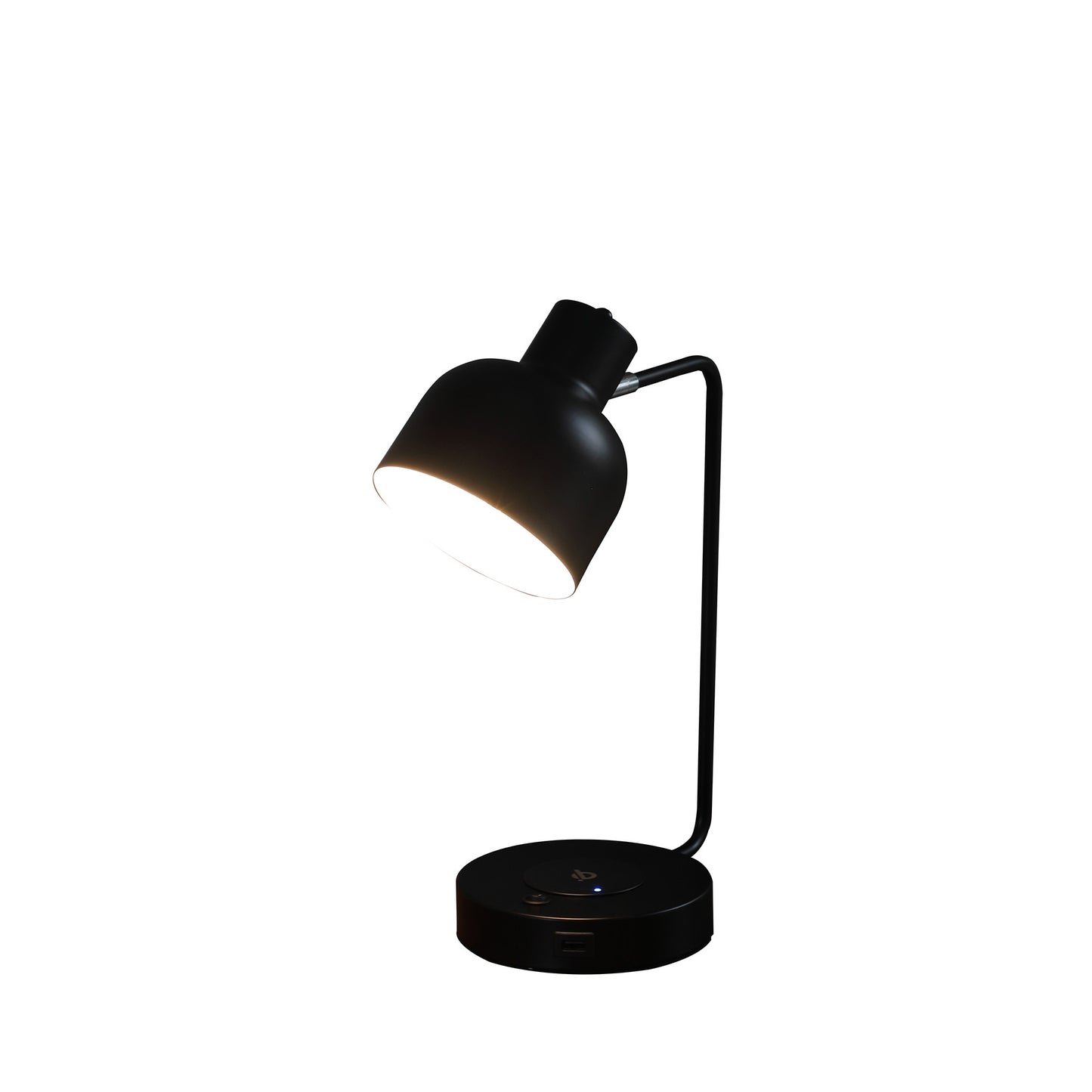 Black Desk Table Lamp w/ Shade