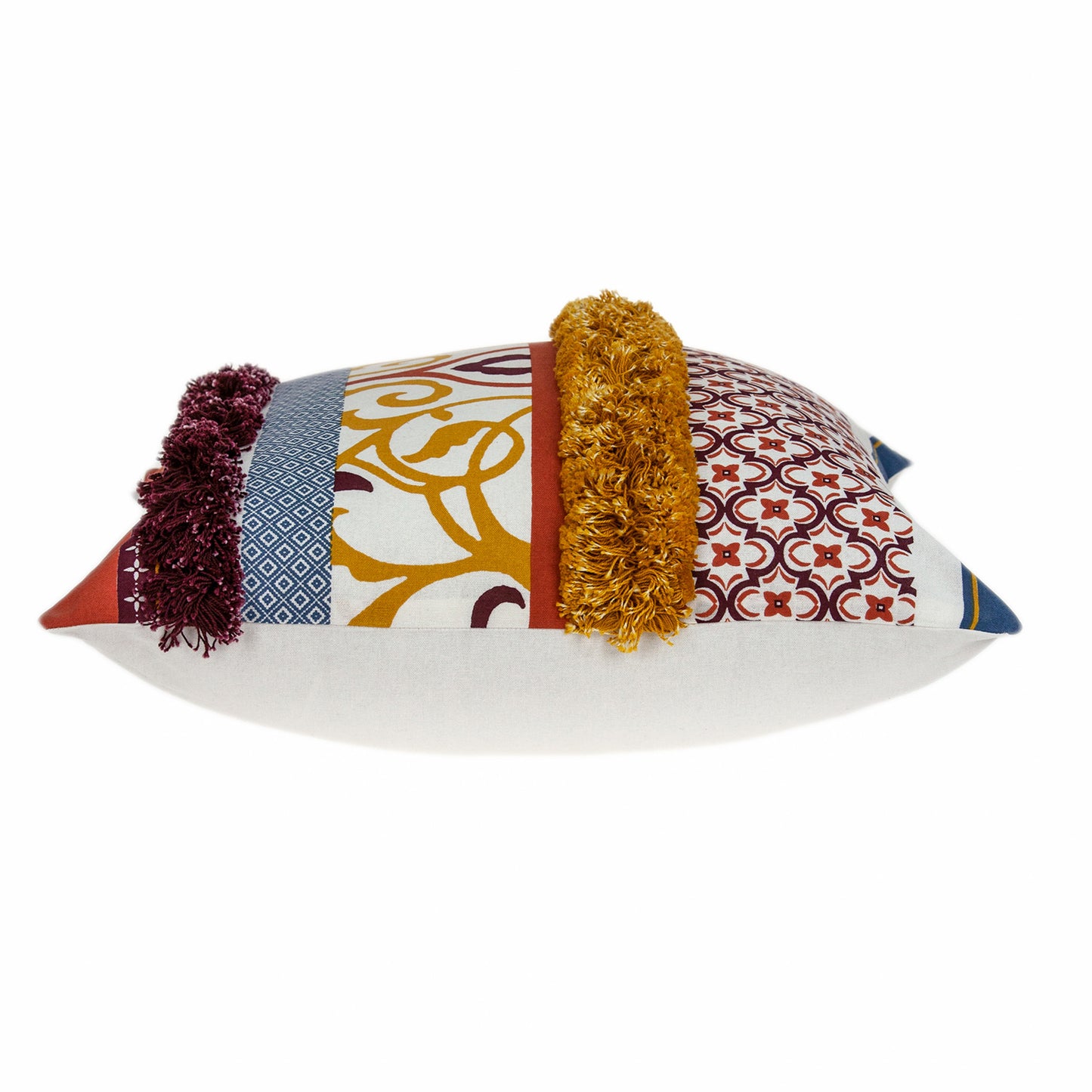 Quatrefoil Cotton Pillow