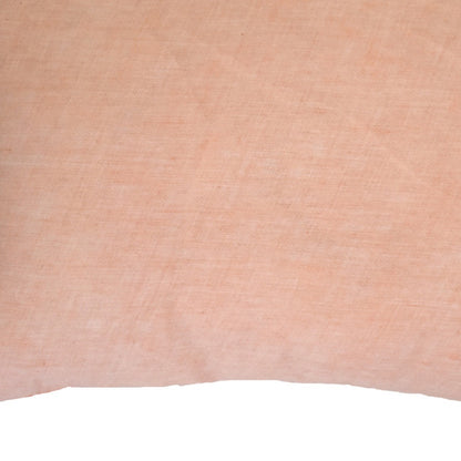 Coral Geometric Pillow w/ Tassels