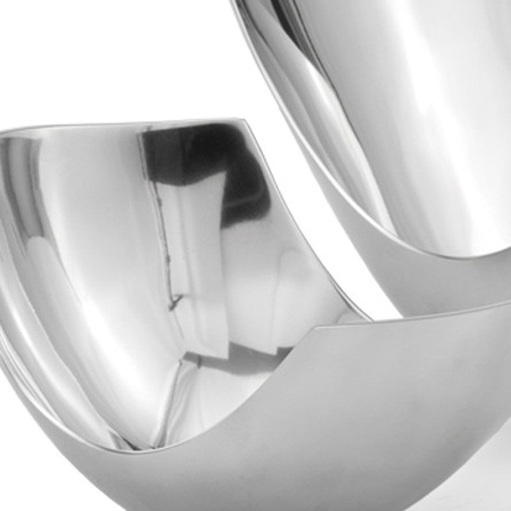 Set of Two Mod Scoop Centerpiece Bowls