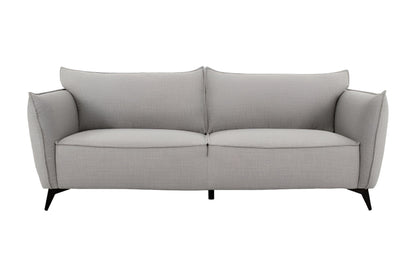 Lachlan Gray Sofa With Black Legs