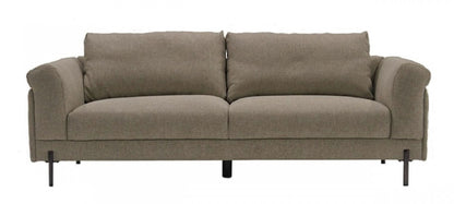 Beige Sofa With Black Legs