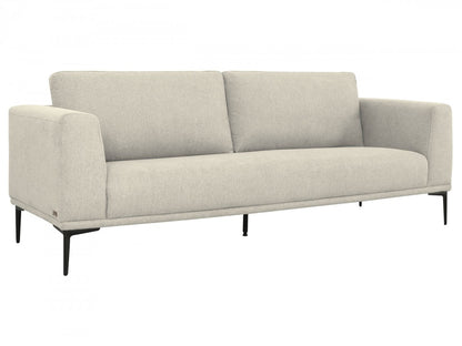 Beige Sofa With Black Legs