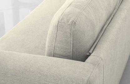 Beige Sofa With Black Legs