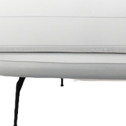 Off White Sofa With Black Legs