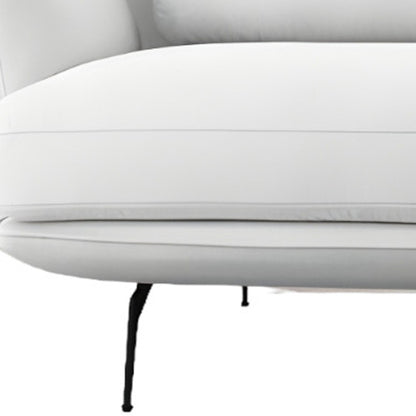Off White Sofa With Black Legs