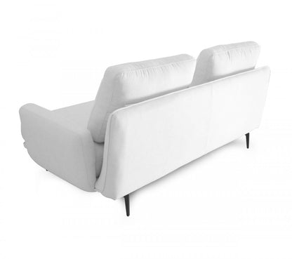 Off White Sofa With Black Legs