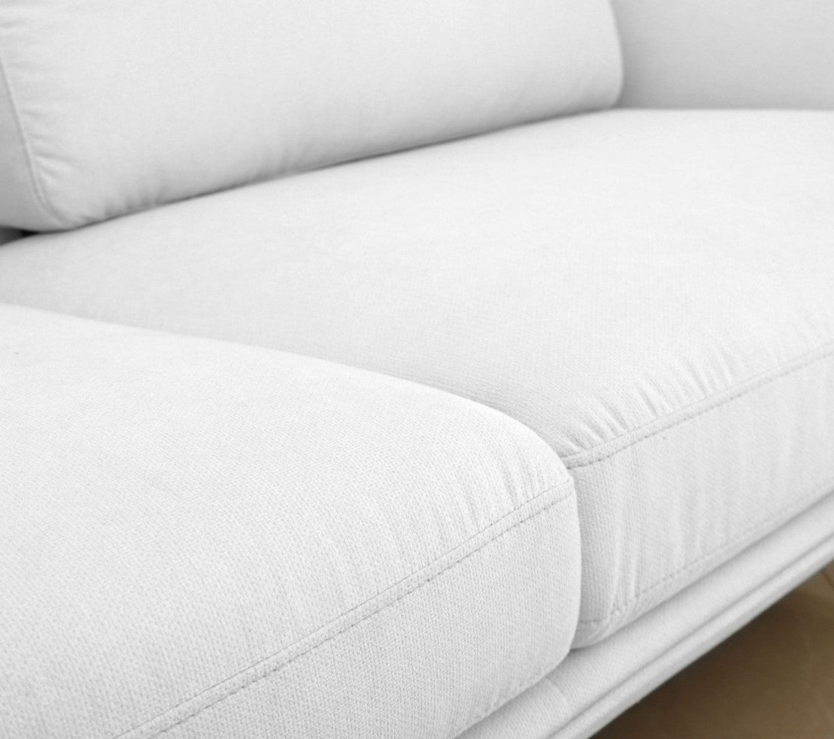 Off White Sofa With Black Legs