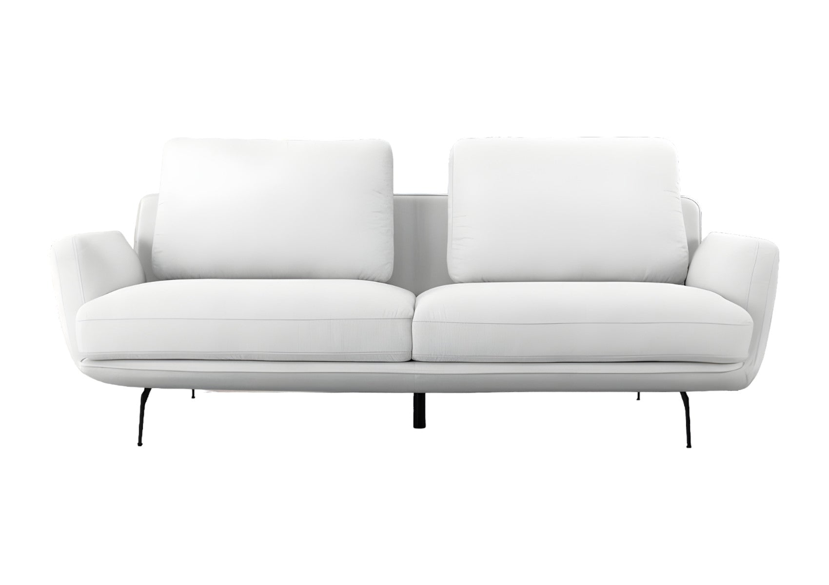 Hendrix Off White Sofa With Black Legs